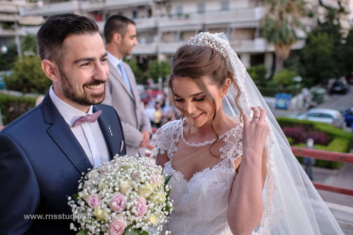 Άκης & Κατερίνα - Αττική : Real Wedding by R N S  Studio